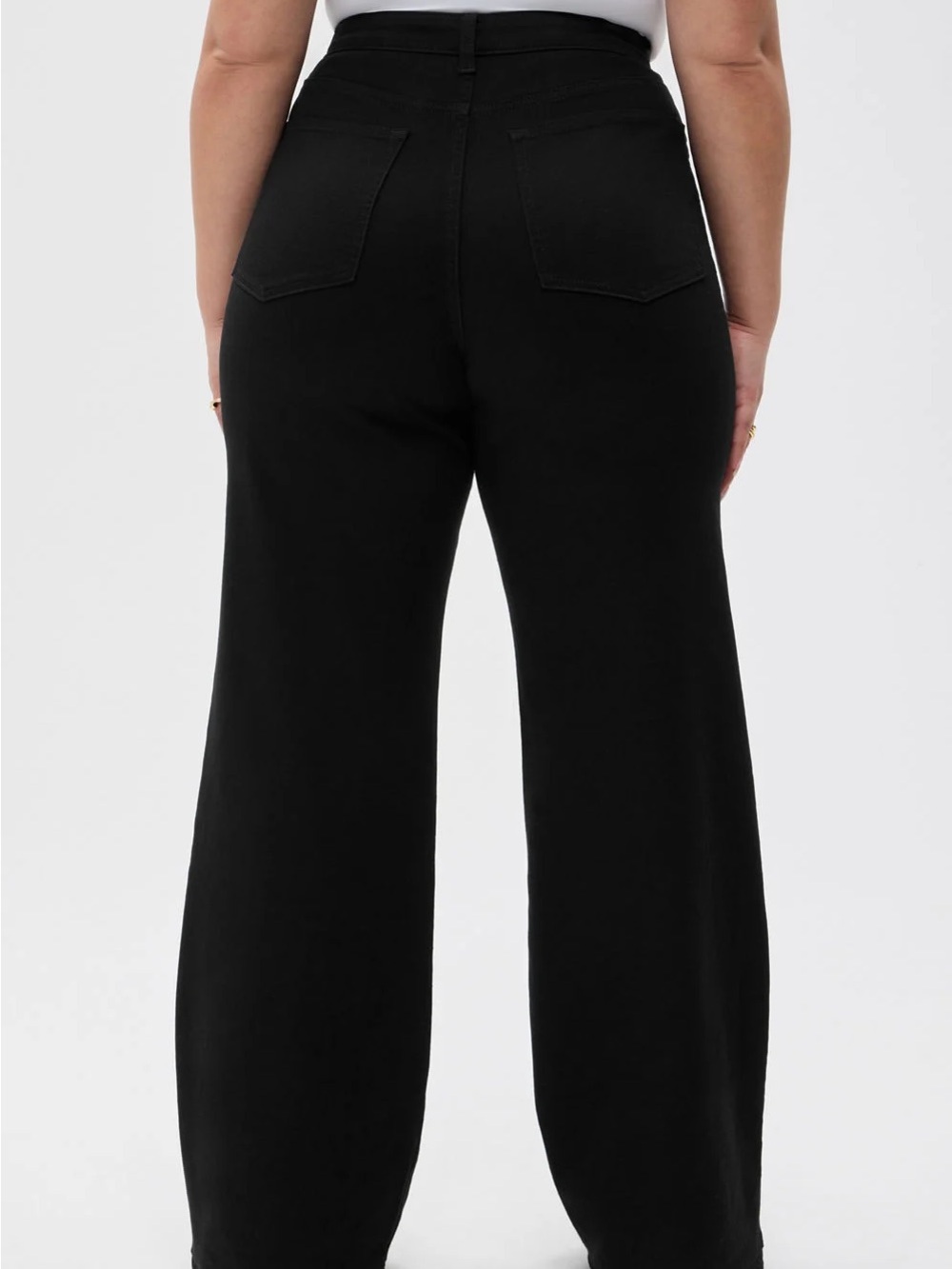 HIGH RISE WIDE LEG JEANS - Picture 9 of 15